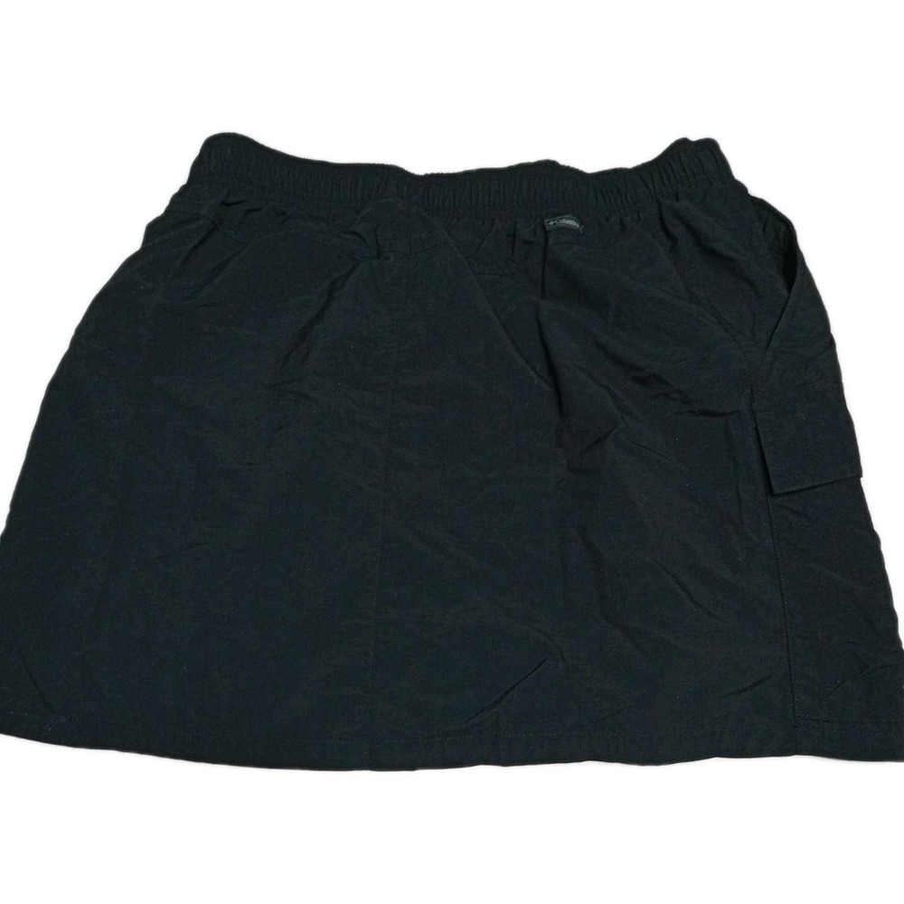 Columbia Sportswear‎ Women's Cargo Skirt Size Large Black Nylon Outdoor Hiking - Picture 2 of 7
